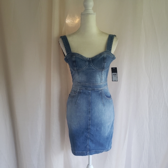 guess jean dresses